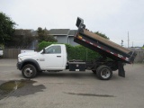 2014 DODGE RAM 5500 4X4 DUMP TRUCK