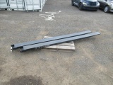 10' FORKLIFT FORK EXTENSIONS (UNUSED)