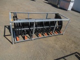 2022 GREATBEAR 78'' SKID STEER GRAPPLE ATTACHMENT (UNUSED, IN CRATE)