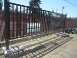 STEELMAN 20' BI-PARTING FARM DRIVEWAY GATE (UNUSED)