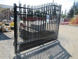 GREATBEAR 20' BI-PARTING WROUGHT IRON GATE (UNUSED)