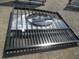 GREATBEAR 14' BI-PARTING WROUGHT IRON GATE (UNUSED)