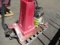 DAYTON HAND HYDRAULIC PALLET JACK MOD# 4YX97 CAPACITY 5,500 LB, LARGE PLASTIC FIREMATE CONE,