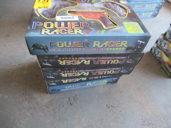 (5) POWER RACER GAMES