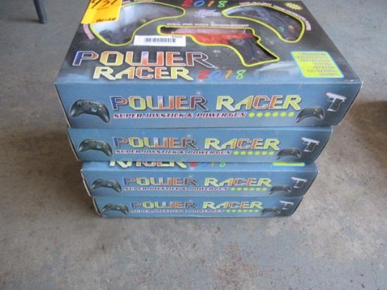 (4) POWER RACER GAMES