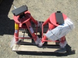 SUNEX TOOLS 10 TON MEDIUM CAPACITY JACK STAND SET MODEL 1310 (NEW, UNUSED)