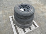 (3) ASSORTED WHEELS & TIRES