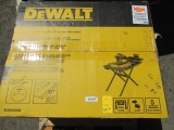 DEWALT 10'' HIGH CAPACITY WET TILE SAW WITH STAND (UNUSED)