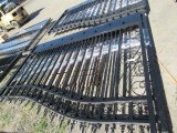 GREATBEAR 20' BI-PARTING WROUGHT IRON GATE (UNUSED)