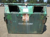 WASTE SYSTEM DUMPSTER W/ (2) PORT HOLES 72''X60''X48''