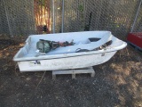 LIVINGSTON FIBERGLASS DINGHY BOAT