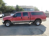 2002 FORD F-350 LARIAT CREW CAB PICKUP