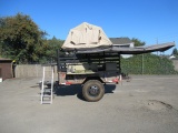 CUSTOM BUILT 6'X9' OVERLAND CAMP TRAILER