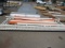 PALLET RACKING, (4) 12' UPRIGHT & APPROX (8) 8' CROSSBARS