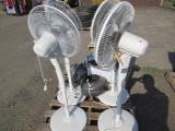 ASSORTED OSCILLATING FANS & IN-LINE FANS