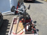 RIDGID 300 PIPE THREADER W/ ASSORTED TOOLING, RIDGID OILERS, DOLLIES