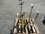(2) SUMNER PIPE STANDS & (2) HD PIPE STANDS