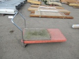 PLASTIC FLAT TOP MATERIAL CART