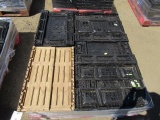 APPROX (30) COLLAPSIBLE PLASTIC CRATES
