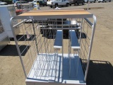 DISPLAY RACKS W/ CASTERS