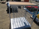 DISPLAY RACKS W/ CASTERS