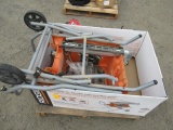 RIDGID TABLE SAW, TROY BILT WEED EATER, TROY BILT TRIMMER PLUS