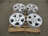 (4) 5 LUG JEEP RIMS