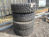 (4) GOODYEAR WRANGLER LT275/65R20 TIRES