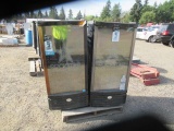 (2) IDW DRINK COOLERS, (4) RACK STORAGE