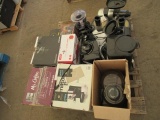 ASSORTED HOUSEHOLD ELECTRONICS, COFFEE POTS, BLENDER, FOOD PROCESSOR