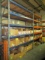 PALLET RACKING - (3) 36'' X 12' UPRIGHTS, (2) 36'' X 48'' UPRIGHTS & (20) 8' CROSS ARMS