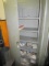 METAL CABINET W/CONTENTS