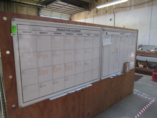 (2) 40'' X 59'' DRY ERASE BOARDS