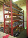 PALLET RACKING - (2) 36'' X 10' UPRIGHTS & (10) 10' CROSS ARMS