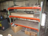 PALLET RACKING - (2) 32'' X 72'' UPRIGHTS & (6) 72'' CROSS ARMS