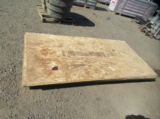 (4) SHEETS OF PARTICLE BOARD