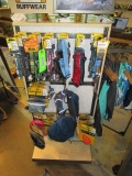 ASSORTED DOG COLLARS & TOYS