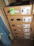 (6) ASSORTED K2 SNOWBOARD BOOTS