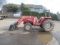 MASSEY FERGUSON 1180 4X4 TRACTOR W/ FRONTLOADER