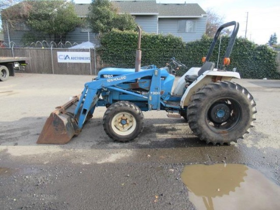 NEW HOLLAND 1920 4X4 TRACTOR W/ FRONTLOADER