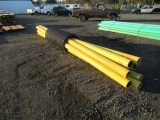 APPROX (8) 20' AND SHORTER POLY GAS PIPING
