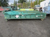 16' X 8' ROLL-OFF BOX W/ DEBRIS COVER