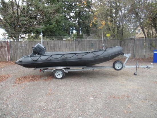 2004 ZODIAC FC-530 1AB 17' 5" INFLATABLE BOAT