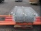 PALLET RACK WIRE DECKING & (6) ASSORTED CROSSARMS