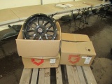 (3) GEAR OFF ROAD 20'' GLOSS BLACK MILLED WHEELS