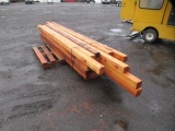 APPROX (25) ASSORTED LENGTH 4X4 BOARDS