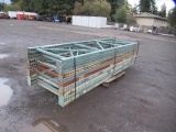 PALLET RACKING APPROX (8) 12' UPRIGHTS