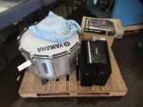 YAMAHA DRUM, (2) JL AUDIO SUBWOOFERS, ROCKFORD FOSGATE AMP, PROPANE HEATER ATTACHMENT