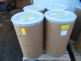 (4) APPROX 55GAL DRUMS