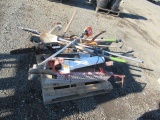 ASSORTED YARD TOOLS, PURIFICATION SYSTEM
